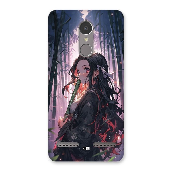 Cute Nezuko Back Case for Lenovo K6 Power