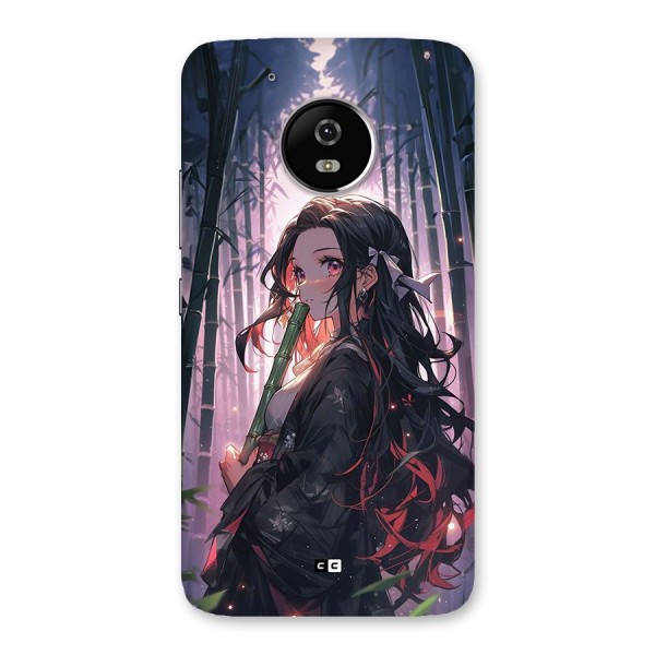 Cute Nezuko Back Case for Moto G5