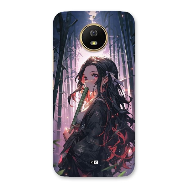 Cute Nezuko Back Case for Moto G5s