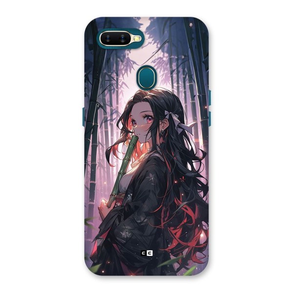 Cute Nezuko Back Case for Oppo A12s