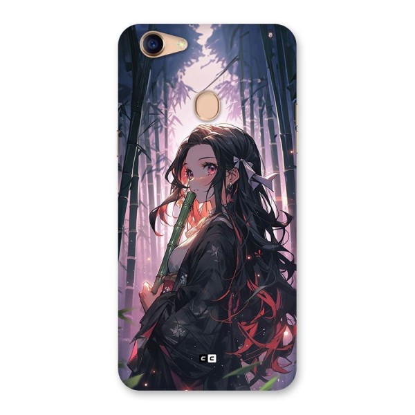 Cute Nezuko Back Case for Oppo F5 Youth