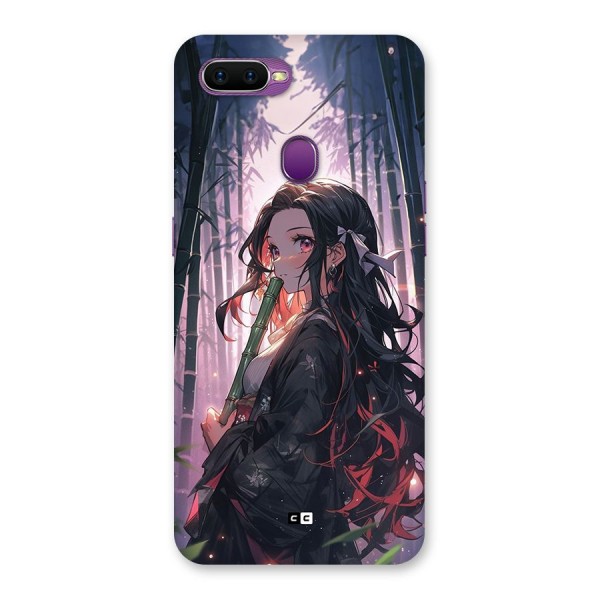 Cute Nezuko Back Case for Oppo F9