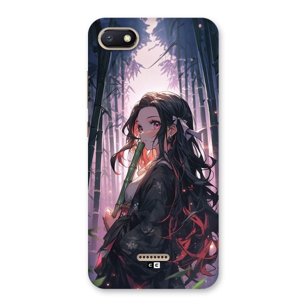 Cute Nezuko Back Case for Redmi 6A