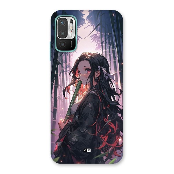Cute Nezuko Back Case for Redmi Note 10T 5G