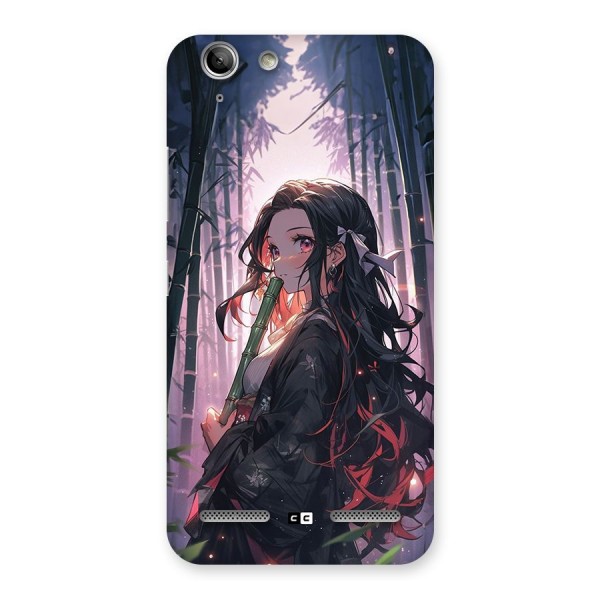 Cute Nezuko Back Case for Vibe K5 Plus