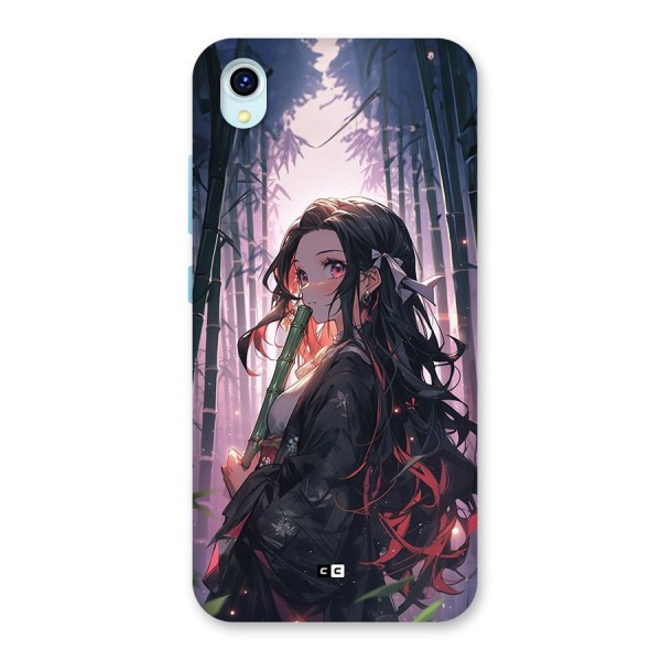 Cute Nezuko Back Case for Vivo Y1s