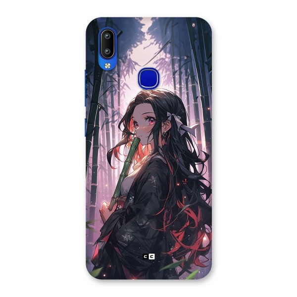 Cute Nezuko Back Case for Vivo Y91