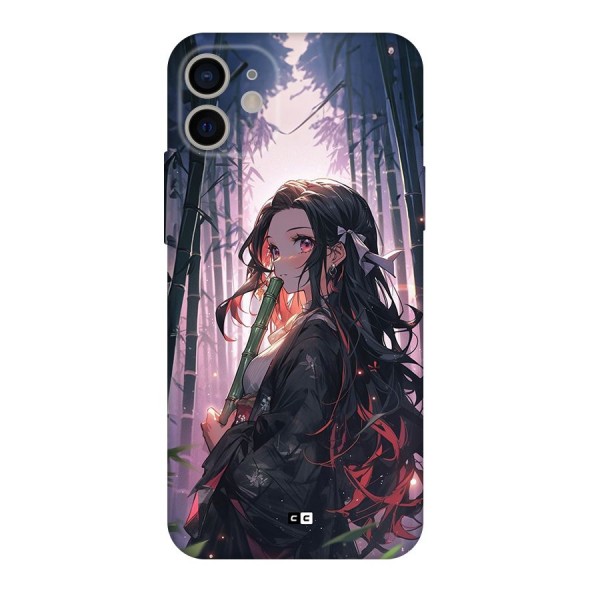 Cute Nezuko Back Case for iPhone 11