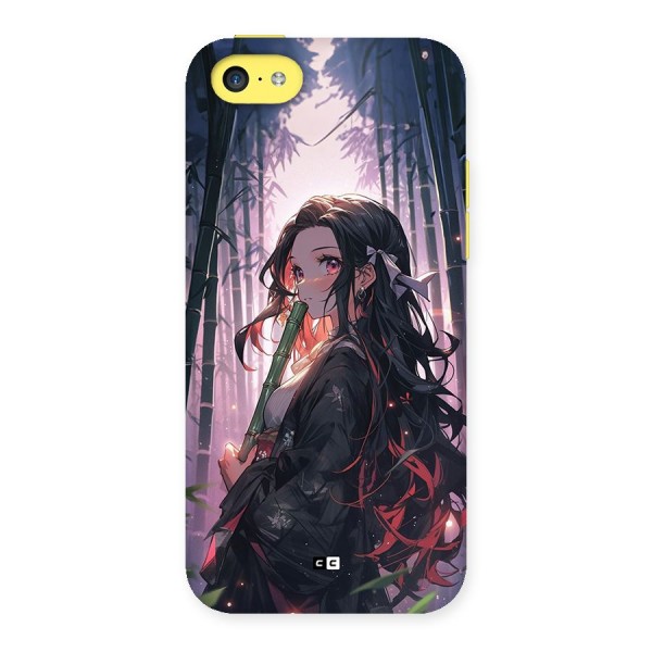 Cute Nezuko Back Case for iPhone 5C