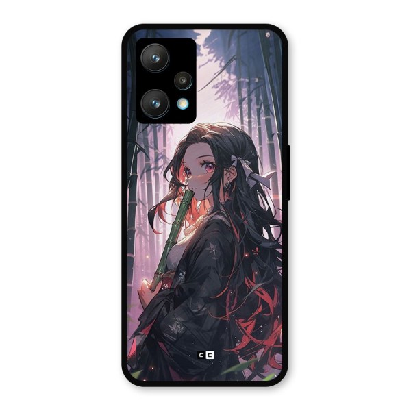 Cute Nezuko Metal Back Case for Realme 9 Pro Plus 5G