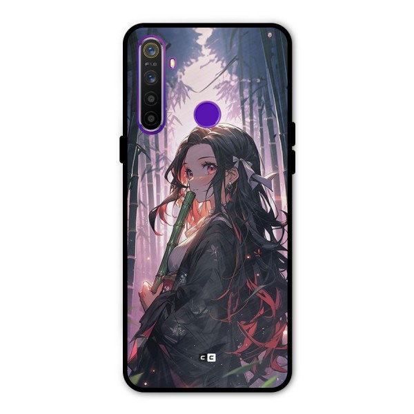 Cute Nezuko Metal Back Case for Realme Narzo 10