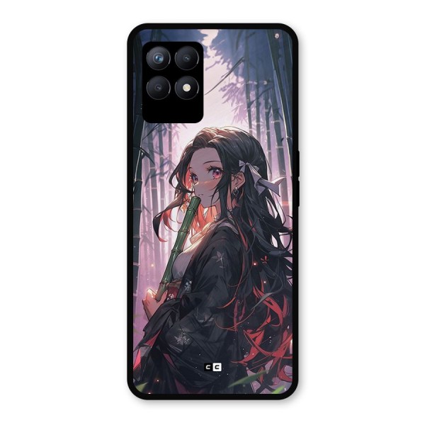 Cute Nezuko Metal Back Case for Realme Narzo 50