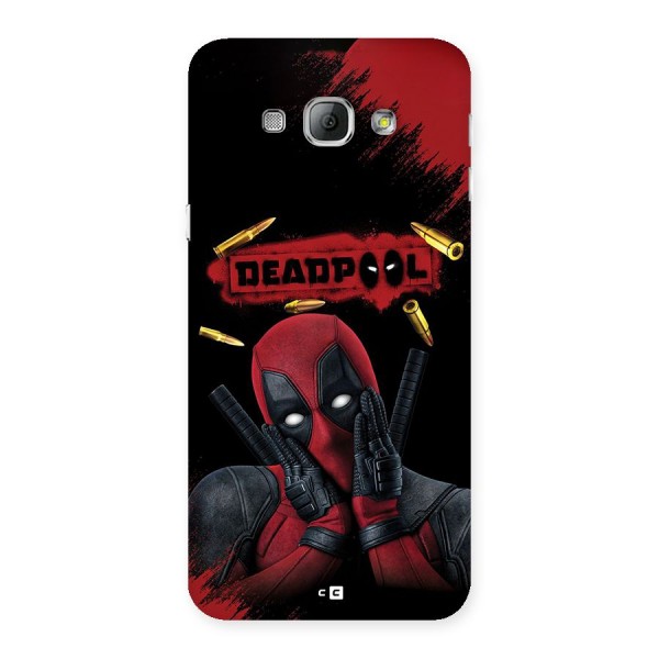Cute Pool Back Case for Galaxy A8