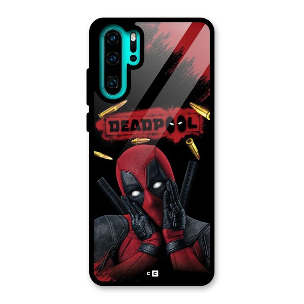 Cute Pool Glass Back Case for Huawei P30 Pro