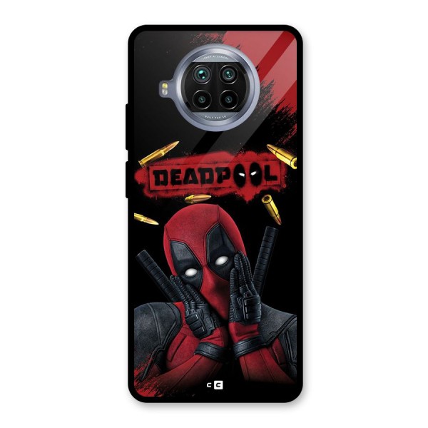 Cute Pool Glass Back Case for Mi 10i