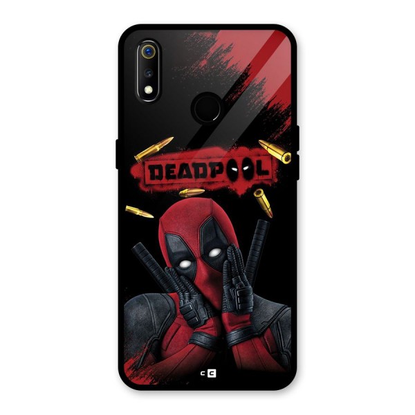 Cute Pool Glass Back Case for Realme 3