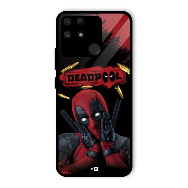 Cute Pool Glass Back Case for Realme Narzo 50A
