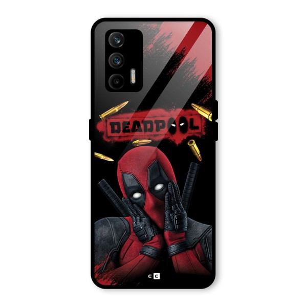 Cute Pool Glass Back Case for Realme X7 Max