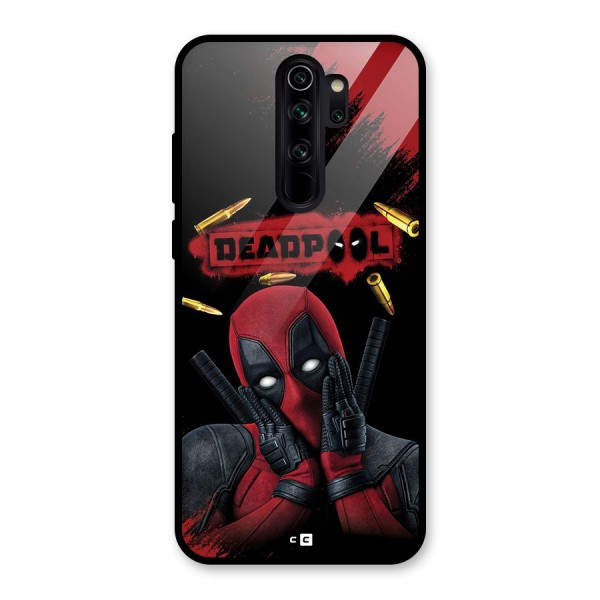 Cute Pool Glass Back Case for Redmi Note 8 Pro