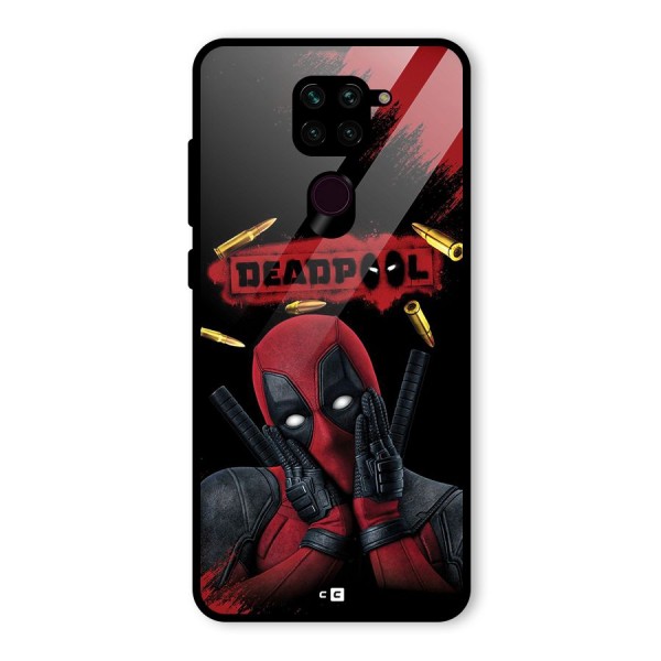 Cute Pool Glass Back Case for Redmi Note 9