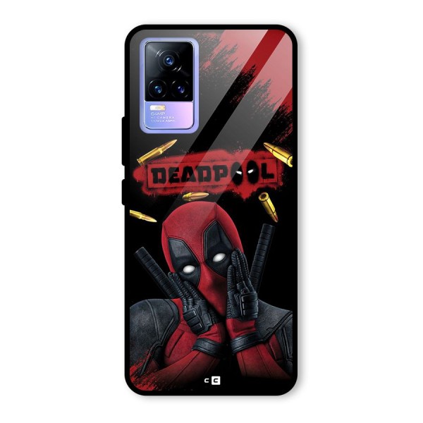 Cute Pool Glass Back Case for Vivo Y73