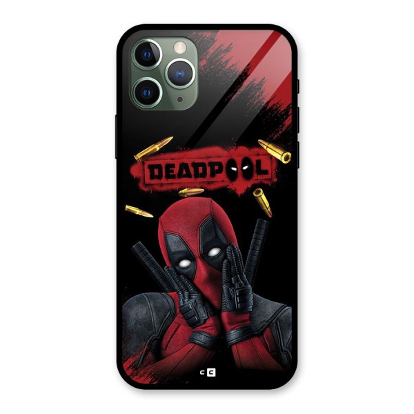 Cute Pool Glass Back Case for iPhone 11 Pro