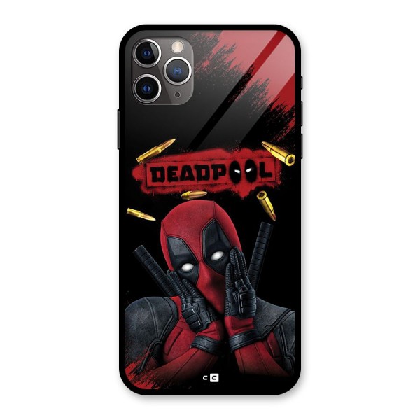 Cute Pool Glass Back Case for iPhone 11 Pro Max