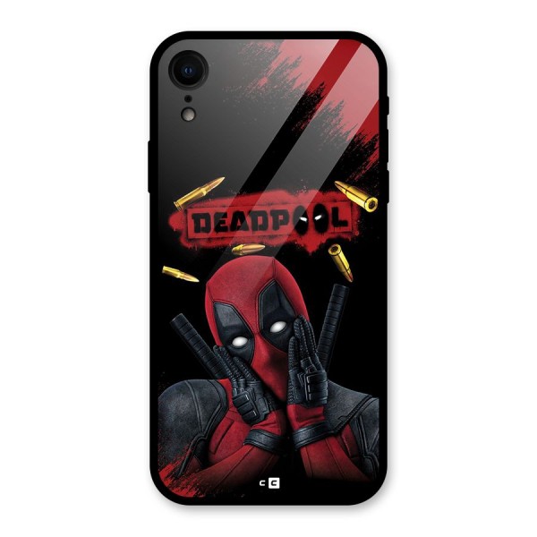 Cute Pool Glass Back Case for iPhone XR
