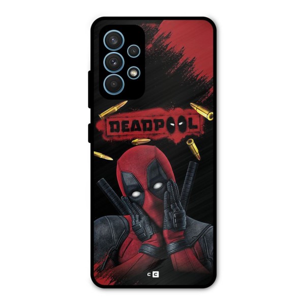 Cute Pool Metal Back Case for Galaxy A32