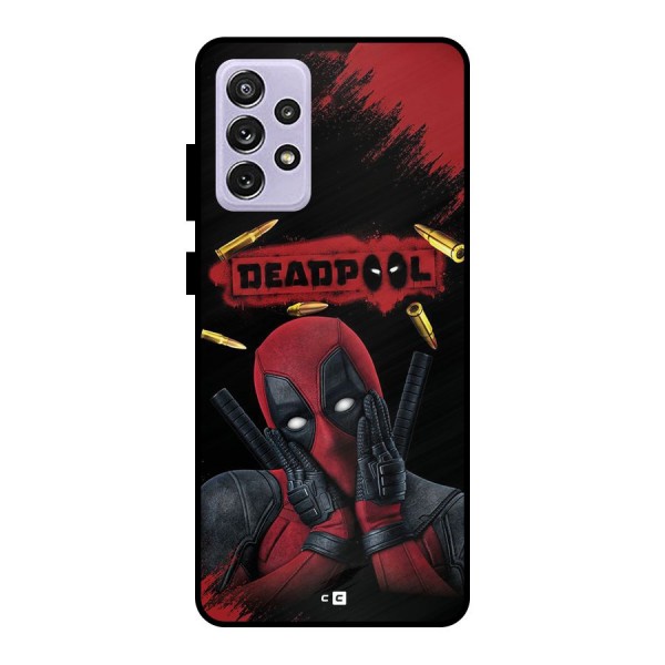 Cute Pool Metal Back Case for Galaxy A72