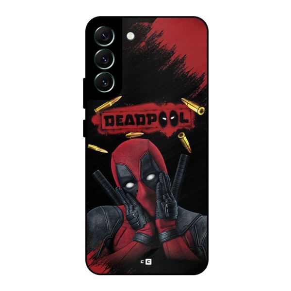 Cute Pool Metal Back Case for Galaxy S22 Plus 5G