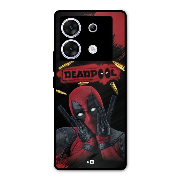 Cute Pool Metal Back Case for Infinix Zero 30 5G