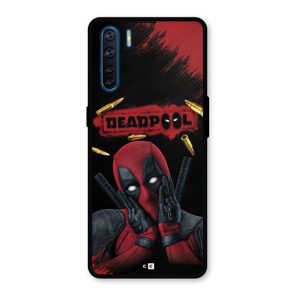 Cute Pool Metal Back Case for Oppo F15