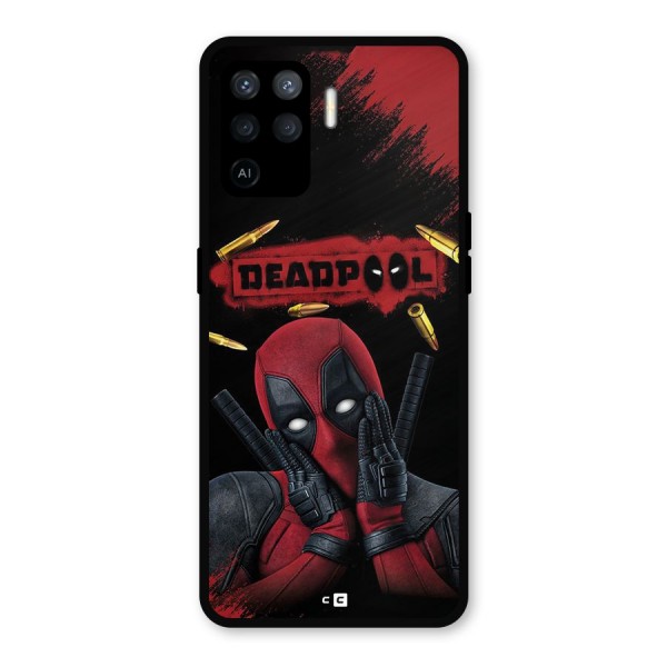Cute Pool Metal Back Case for Oppo F19 Pro