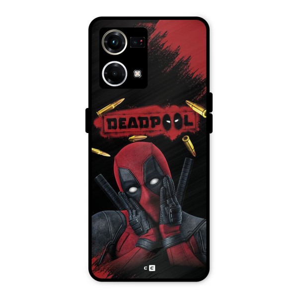 Cute Pool Metal Back Case for Oppo F21 Pro 4G