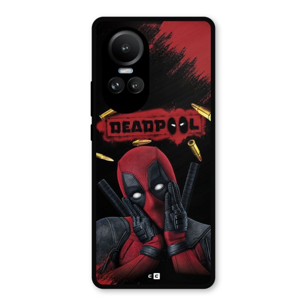 Cute Pool Metal Back Case for Oppo Reno10