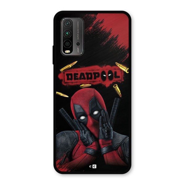 Cute Pool Metal Back Case for Redmi 9 Power