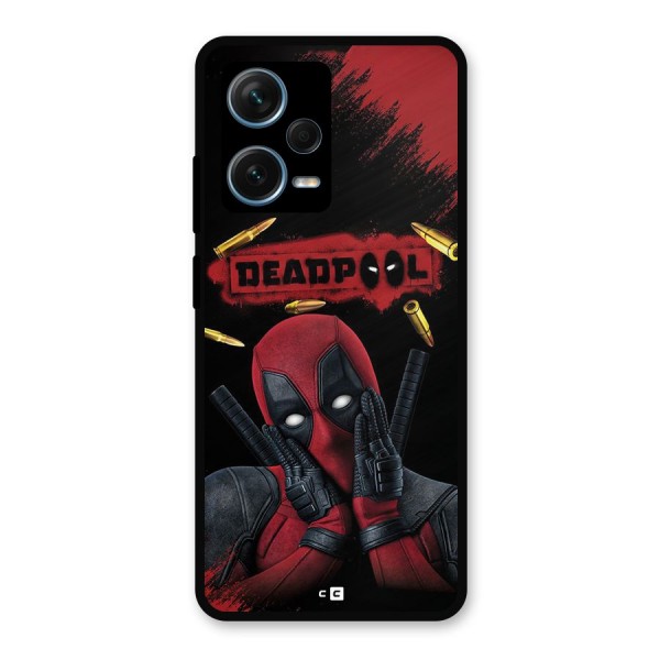 Cute Pool Metal Back Case for Redmi Note 12 Pro Plus 5G