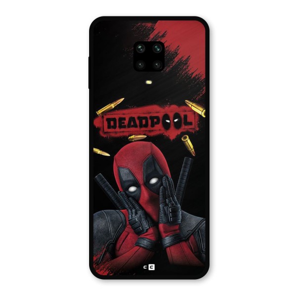 Cute Pool Metal Back Case for Redmi Note 9 Pro Max