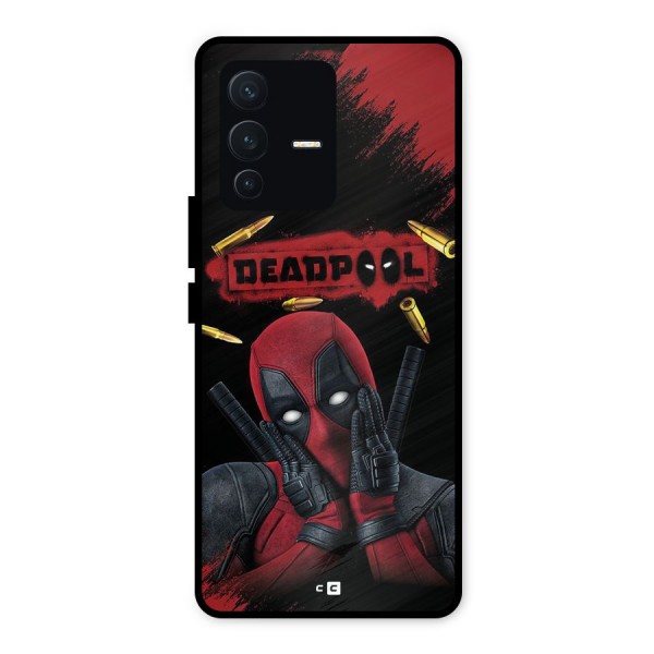 Cute Pool Metal Back Case for Vivo V23 5G