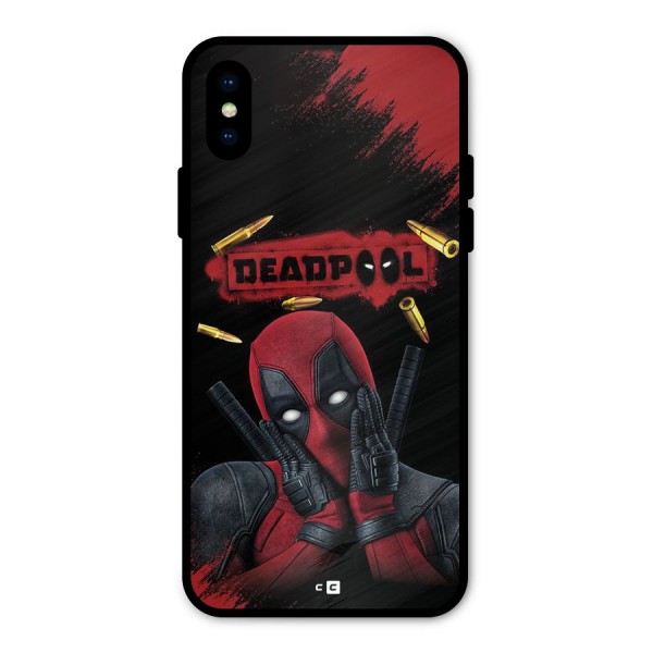 Cute Pool Metal Back Case for iPhone XS