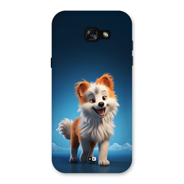 Cute Puppy Walking Back Case for Galaxy A7 (2017)