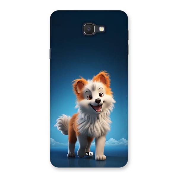 Cute Puppy Walking Back Case for Galaxy On7 2016