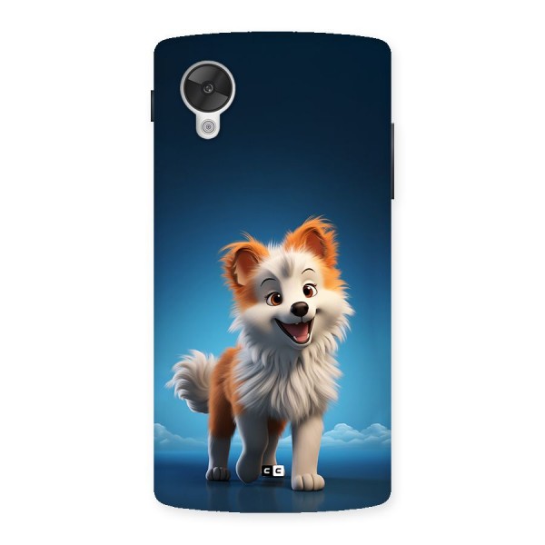 Cute Puppy Walking Back Case for Google Nexus 5