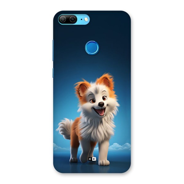 Cute Puppy Walking Back Case for Honor 9 Lite