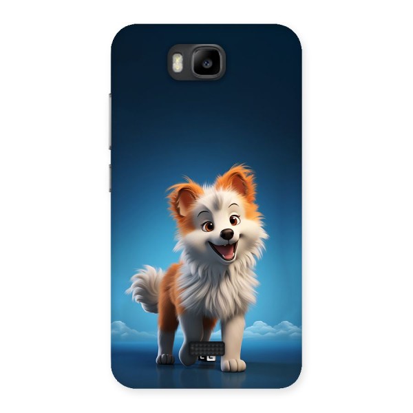 Cute Puppy Walking Back Case for Honor Bee