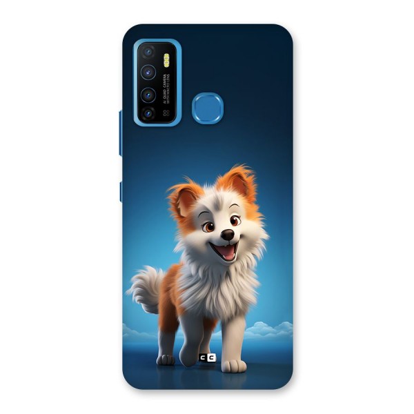 Cute Puppy Walking Back Case for Infinix Hot 9