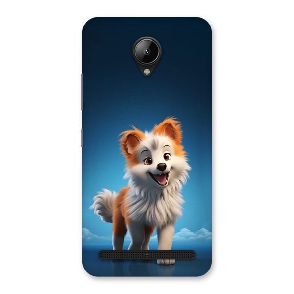 Cute Puppy Walking Back Case for Lenovo C2