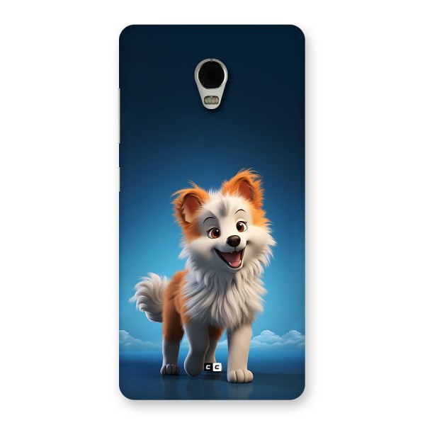 Cute Puppy Walking Back Case for Lenovo Vibe P1