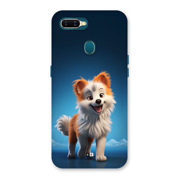 Cute Puppy Walking Back Case for Oppo A11k